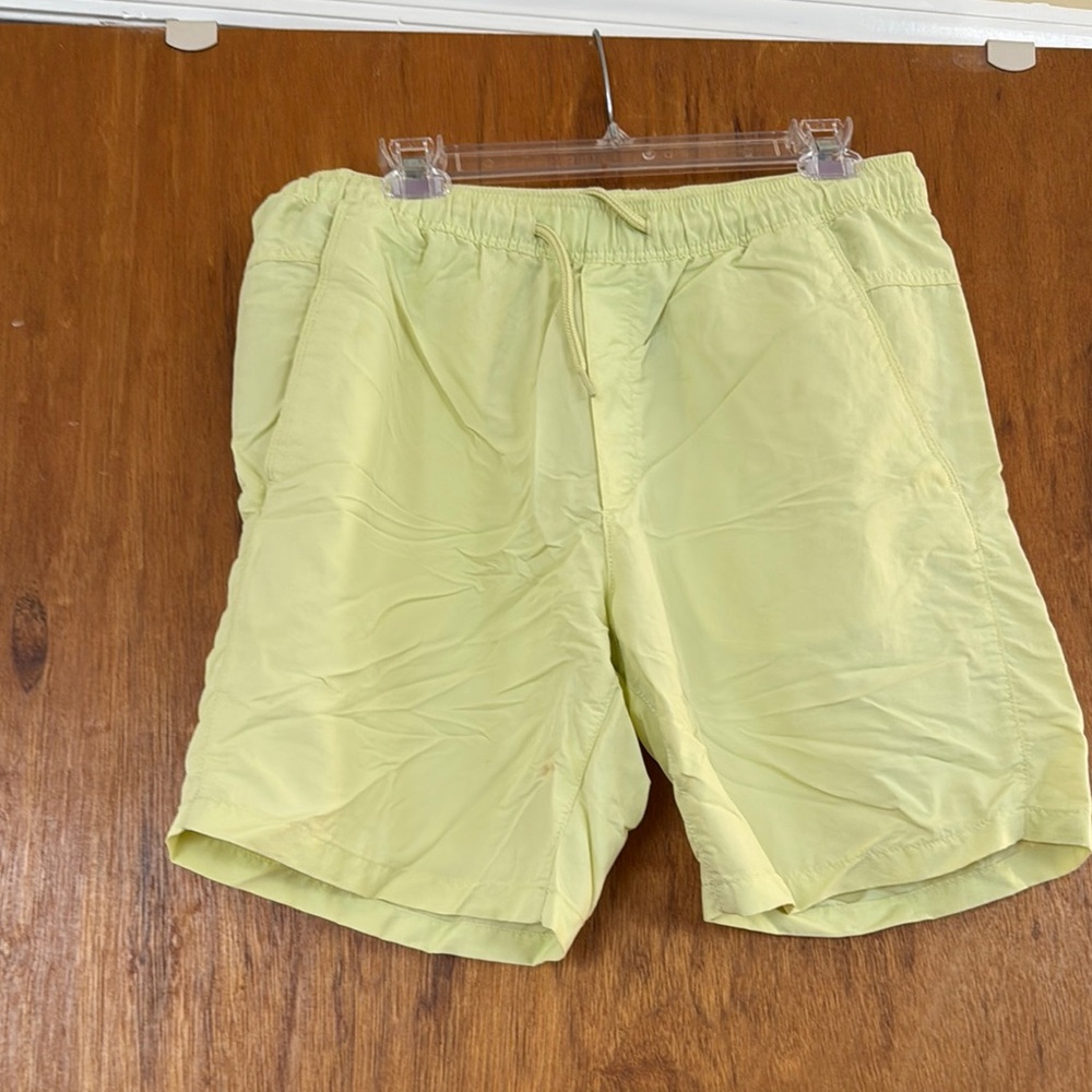 H&M yellow board shorts